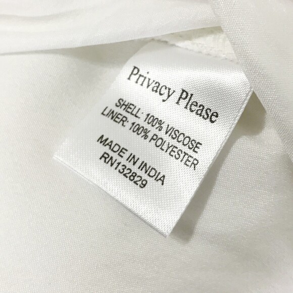 Privacy Please Revolve Dress S Richter Wrap Maxi Surplice White Floral coastal - Picture 5 of 7
